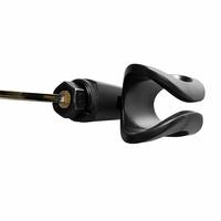 Support de microphone rotatif à 360° pour saxophone avec pince en cuivre et plastique pour enregistrement