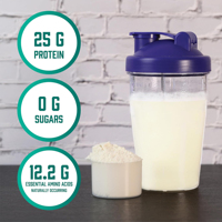 Isolat de protéines de lactosérum OEM en poudre, sans saveur, 24 g de protéines avec BCAA, sans soja, complément de récupération après l'entraînement
