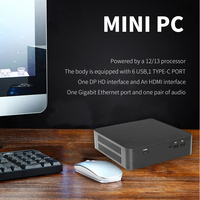 Sharerdp N95 N100 Mini PC Estación de Trabajo Mini Barebone DDR4 DDR5 PC N305 N100 Firebat 12.ª Generación Ordenador USB para el Hogar NUC Mini PC X86