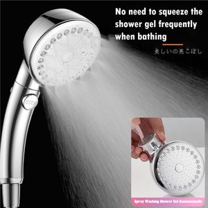 High-Pressure Handheld Nano Bubble Shower Head On-Off Switch Micro Fine Bubble Generator for Bathroom <b>Diverter</b> Included - Product Image 4