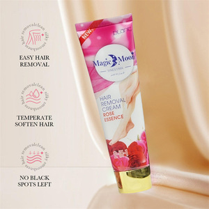 Basso Moq 120ml essenza di rosa <span class=keywords><strong>crema</strong></span> <span class=keywords><strong>depilatoria</strong></span> per la depilazione per gli uomini delle donne - Product Image 2