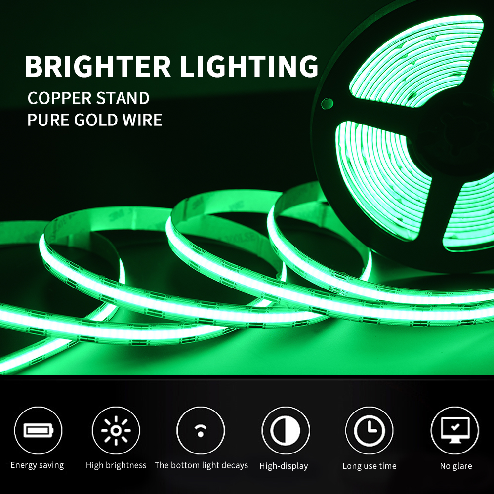 Wholesale RGBW RGB 3000k 4000k 6000k cob led strip light cri 90 24v 1232leds/m COB RGBW LED Strip