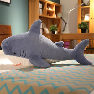 Offre Spéciale : Adorable Peluche Requin Blanc, Série Animaux Marins, Coussin Requin, Jouet en Peluche pour Filles - Product Image 6