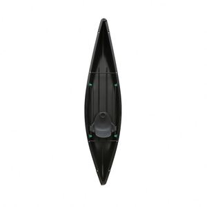 Canoë solo Yak Outdoors 385 cm en HDPE, capacité de 120 kg avec siège rotomoulé réglable - Product Image 1