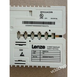 โมดูลความปลอดภัยอินเวอร์เตอร์ Lenze รุ่น E94AYAA/S ใหม่เอี่ยม - Product Image 1