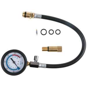 KS TOOLS - 152.2067 <b>Compression</b> <b>tester</b> set (2 pcs) - EAN 4042146627556 <b>ENGINE</b> AND TIMING SET - Product Image 1