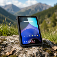 Tablet Tangguh Luar Ruangan 10.1" MTK Octa Core 8GB 128GB 10000mAh Daya Tahan Baterai Lama Mudah Dibawa Ultra Tipis
