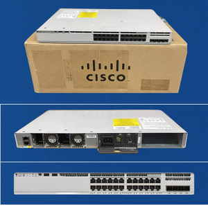สวิตช์ POE รุ่นใหม่แท้ C9300-24P-E สวิตช์เครือข่าย 24 พอร์ต - Product Image 1