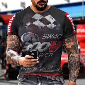 T-shirts pour hommes T-shirts de haute qualité et T-shirts de créateurs pour garçons T-shirts à manches courtes tendance Imprimés en 3D Col rond Pull - Product Image 6