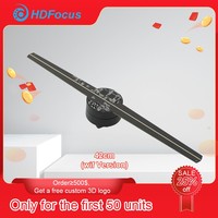 Wi-fi 1*3 3D holographique ventilateur projecteur étanche Cover3d hologramme ventilateur grande taille Led affichage publicitaire