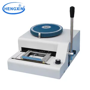 68 convex letter portable bank card embosser master card embossing machine plastic card printing machine