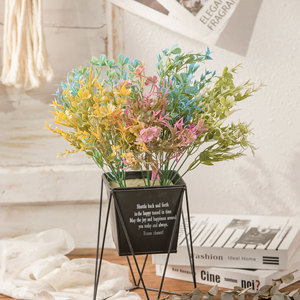 Bouquet de fleurs artificielles CallaFloral en fleurs de prunier, en plastique, multicolores, pour la décoration de mariage et la décoration de la maison - Product Image 1