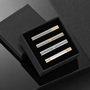 Clips de cravate pour hommes <span class=keywords><strong>KERONG</strong></span>, finition brossée élégante (motif nœuds en cuivre plaqué or) TIECLIP0722, accessoire essentiel pour costumes - Product Image 3
