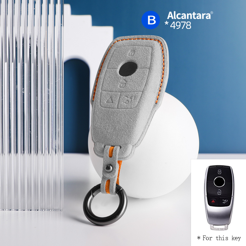 #4978 Gris clair + surpiqûres orange