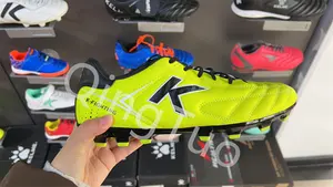 KELME Men's Soccer Shoes FG Football Boots Original Men Imported Kangaroo Leather Professional Soccer Football Futsals Sneakers