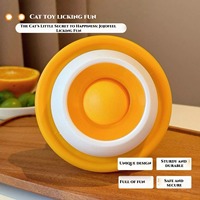 Bol interactif antidérapant pour chien, jouet d'enrichissement pour soulager l'anxiété, distributeur lent pour aliments humides, pour chiots, OEM