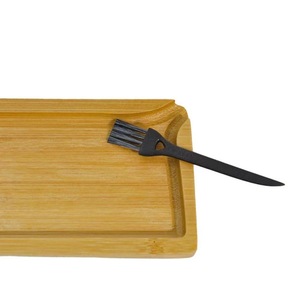 Bandeja de madera minimalista y creativa para cigarrillos, mesa de trabajo creativa con forma de embudo y ranuras para enrollar cigarrillos, mesa de trabajo de madera para cigarros y - Product Image 2