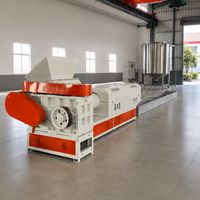 Ligne de granulation à vis simple personnalisée pour le recyclage du coton perlé et les déchets EPE