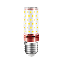 Brillo de ahorro de energía de alta calidad foco LED Luz de maíz 12W 16W E27 E14 candelabro usado decoración de suelo de mesa lámpara de maíz LED