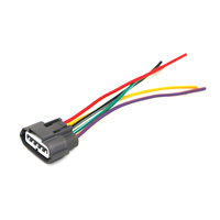 Konektor Kabel Harness Otomotif Jepart DJ7067-2-21 6Pin Hitam, Kabel Pigtail untuk Sambungan Listrik Mobil, Sedang Diskon