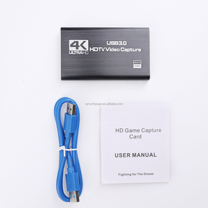 4k hd כדי <span class=keywords><strong>usb</strong></span> 3.0 כרטיס לכידת וידאו עבור משחק הזרמת 1080p <span class=keywords><strong>usb</strong></span> משחק וידאו ממיר אודיו וידאו משחק hd - Product Image 1