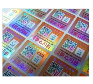 Adhesive Random Dymo Sticker Thermal Barcode Label Qr Code