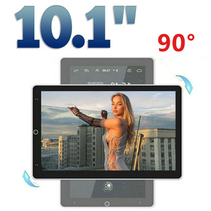 เครื่องเล่นดีวีดีติดรถยนต์ระบบแอนดรอยด์ขนาด 10.1 นิ้ว แบบ Double Din รองรับระบบนำทาง GPS หน้าจอสัมผัส หมุนได้อัตโนมัติ 90 องศา หน้าจอ 8Core รองรับ Carplay - Product Image 2