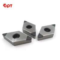 Long Life CBN PCBN 4-Edge Insert for External Turning HRC58-65 Hardened Steel Cutting