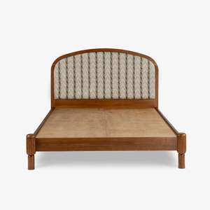 Modern Solid Wood Extendable Adjustable <b>Bed</b> with Strong Support Stylish Finish for Modern Living <b>Spaces</b> and Elegant Bedroom Use - Product Image 5