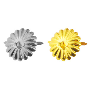 Sunflower Shape Aluminum <b>Cabinet</b> Handle For Furniture Drawer <b>Knob</b> Contemporary Design Durable Hardware Accessory - Product Image 5