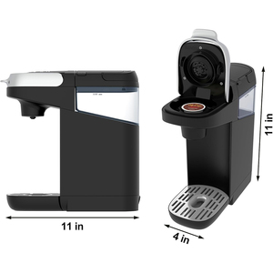 Cafetière automatique à service unique Design compact pour les tasses K et le café moulu Écran tactile Infusion rapide avec réservoir <span class=keywords><strong>amovible</strong></span> - Product Image 5