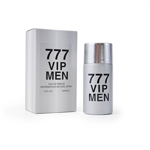 777 VIP da uomo 100ml EDP fragranza a lunga durata profumo da uomo profumo originale pepe nero pelle fragranza di lusso all'ingrosso