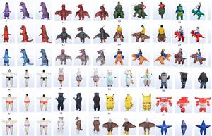 Ice Age 2M Sloth Cosplay tela inflable mascota disfraz aire soplar perezoso trajes de vestir para adultos Halloween carnaval eventos - Product Image 6