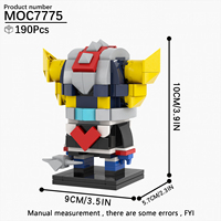 Kits de Ladrillos MOC Creatividad Cinematográfica Contenedor DIY Juguetes de Construcción de Ladrillos para Niños MOC7775