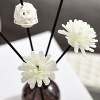Diffuseur de parfum d'ambiance à bâtonnets floraux avec huiles essentielles pour la maison, le bureau et la salle de bain 50ml