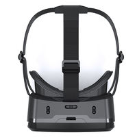 Kacamata VR 3D Xiangqing X420-1 Layar Virtual 50"-80" Mendukung Ponsel Android 4.0-6.3 inci Desain Portabel Termasuk Headphone