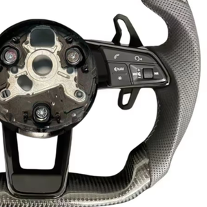 Volante de Fibra de Carbono Personalizado para <span class=keywords><strong>Audi</strong></span> <span class=keywords><strong>RS</strong></span> <span class=keywords><strong>A1</strong></span> A3 A4L A5 A6L Q3 Q5 Q7 A7 Q2 Q3 S4 S5 S7 8V B8 C7 2007-2021 - Product Image 5