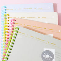 Carnet de sublimation personnalisé Offre Spéciale livre d'impression par transfert de chaleur à feuilles mobiles imprimé recto verso éducation blanc promotionnel