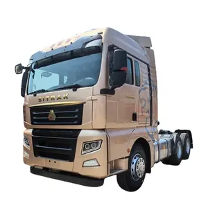 Sinotruck Zware Vrachtwagen 6 4 Sitrak Tractor Truck Gebruikt 540hp 10 Wielen Kiepwagen Hoofd Te Koop In Afrika