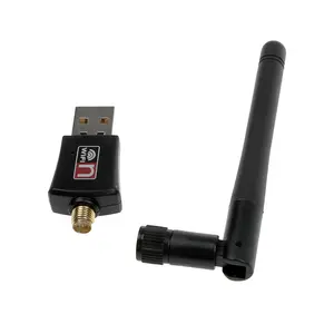 300mbps 2dbi Usb Wifi适配器5g Wifi适配器适用于Pc电脑电脑，用于Win 7 8 10无线Wifi适配器