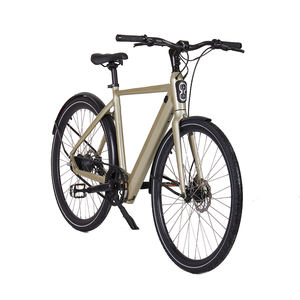 Bicicleta eléctrica de Ciudad de velocidad única <span class=keywords><strong>Tenways</strong></span>, Motor trasero de 27,5 ", batería de litio de 36V y 10ah, marco de aleación de aluminio 100%, bicicleta eléctrica 100% - Product Image 2