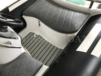 Yacht de sport de luxe 11 pieds 330 en PVC Hypalon noir, coque en fibre de verre RIB330 NEUF, léger, 1,2 mm, stable, moteur hors-bord simple, activités nautiques