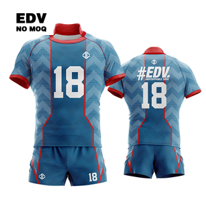 Vente directe d'usine sublimation maillot de rugby personnalisé maillot de rugby de sport pour femmes maillot de rugby respirant personnalisation - Product Image 4