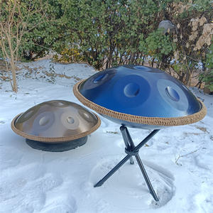 Tambor <span class=keywords><strong>de</strong></span> Acero <span class=keywords><strong>de</strong></span> 22 Pulgadas, Nuevo, Handpan, Tambor <span class=keywords><strong>de</strong></span> Lengüeta en D, Kit <span class=keywords><strong>de</strong></span> Percusión, Plateado, Venta Especial - Product Image 6