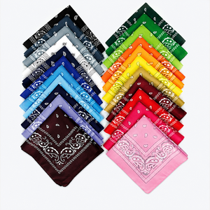 Fabricant de bandanas personnalisés à motif Paisley, foulards pour la tête et le cou, OEM ODM, fournisseur d'accessoires de mode sous marque privée - Product Image 2