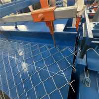 Machine de fabrication de clôtures à mailles losangées entièrement automatique SHUOEN, facile à utiliser, haute capacité pour cages
