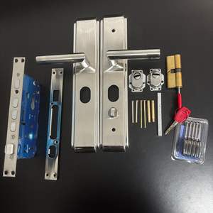 <span class=keywords><strong>Poignée</strong></span> de <span class=keywords><strong>porte</strong></span> antivol universelle moderne pour appartement, accessoires de serrure, <span class=keywords><strong>poignée</strong></span> en acier inoxydable massif et épais, <span class=keywords><strong>entrée</strong></span> - Product Image 3