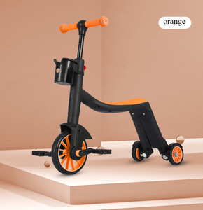 Trottinette multifonctionnelle pour enfants, tricycle, vélo d'équilibre, trottinette équilibrée, trois en un - Product Image 4