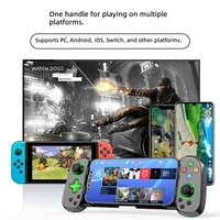 Manette de jeu sans fil D7, contrôleur à détection de mouvement six axes, connexion directe Five Zero pour Android IOS, jeu sans batterie