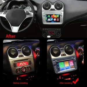Apple Carplay Car Radio for Alfa Romeo Mito 2008 - 2013 <strong>Android</strong> 13 FM RDS GPS Navigation Wifi 4G LTE IPS Touch Screen Multimedia - Product Image 4